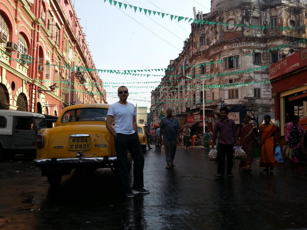 Kolkata'nın İngilizler döneminden kalan heybetli ve güzel binaları.